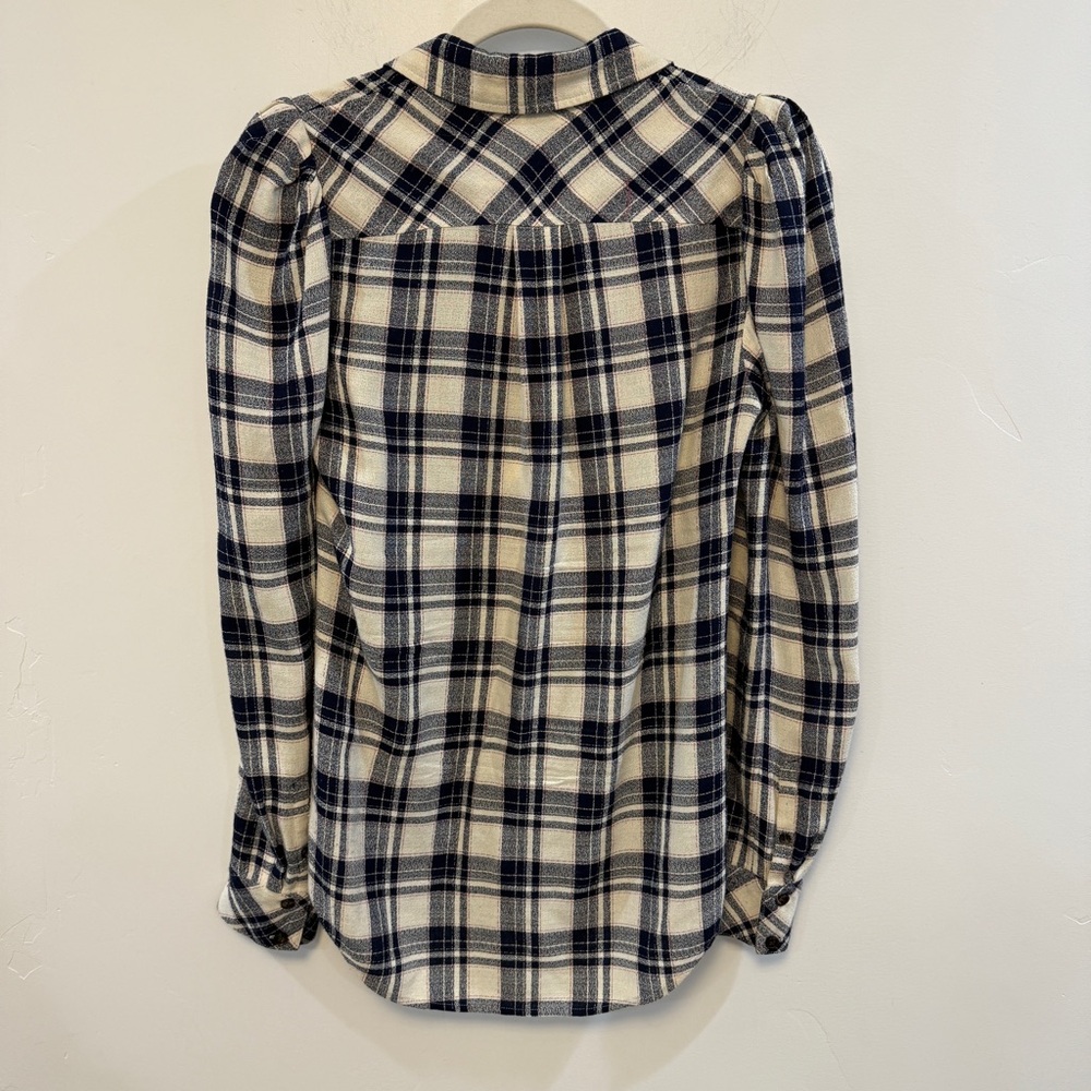 VERONICA BEARD | Candice Plaid Long Sleeve Shirt - Picture 11 of 11